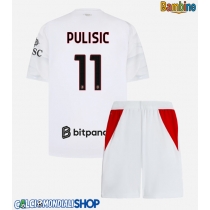 Maglie da calcio AC Milan Christian Pulisic #11 Seconda Maglia Bambino 2026-27 Manica Corta + Pantaloni corti)